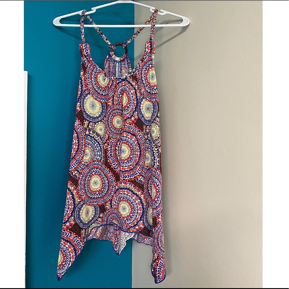 Floral tank top
